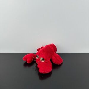 Russ Berrie Lil Peepers Burnie Red Lobster 5” Plush Stuffed Animal Peeper Crab